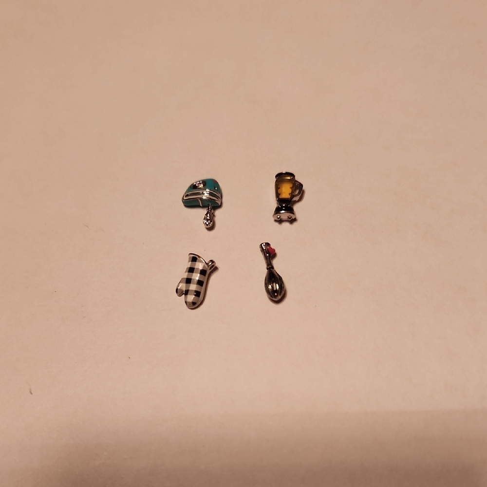 Origami Owl Kitchen Gadget Charm Set